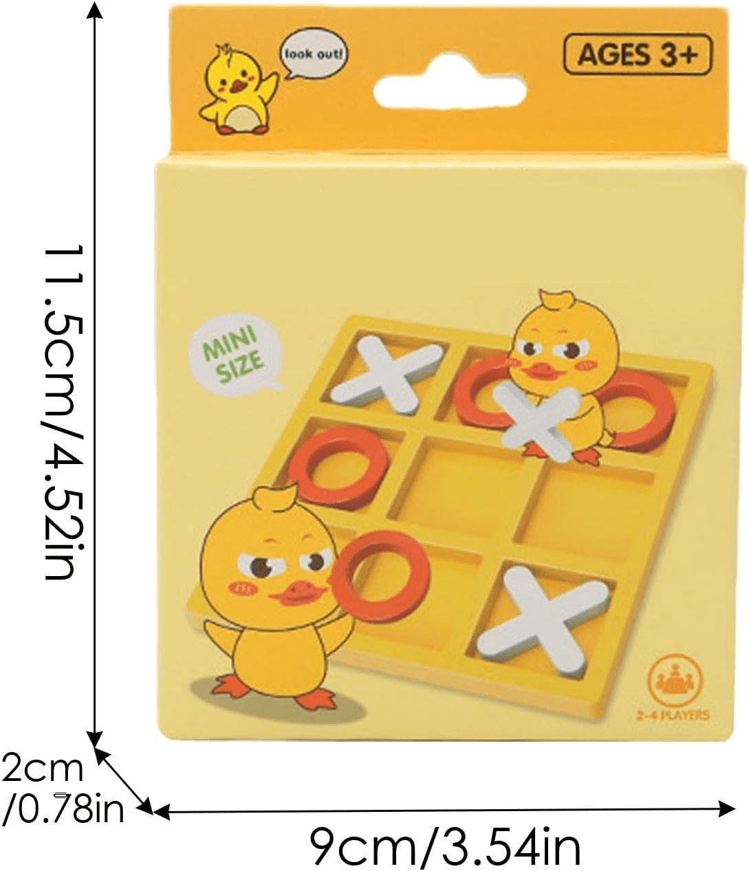 Tic Tac Toe Logic MINI Game (Random Characters)
