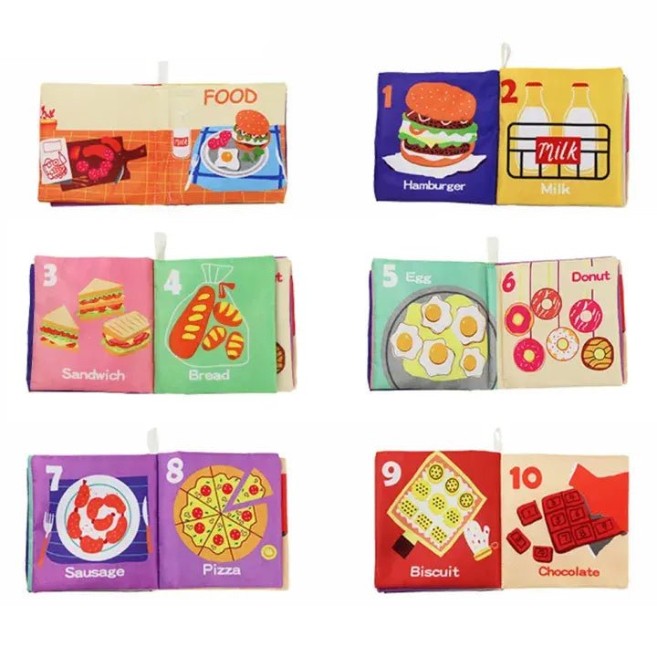 3D Early Education Cloth Book For Kids