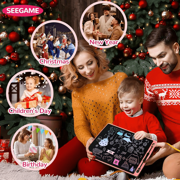 4.5" LCD Writing Tablet Multicolor Screen Writing Erasable Writing Board