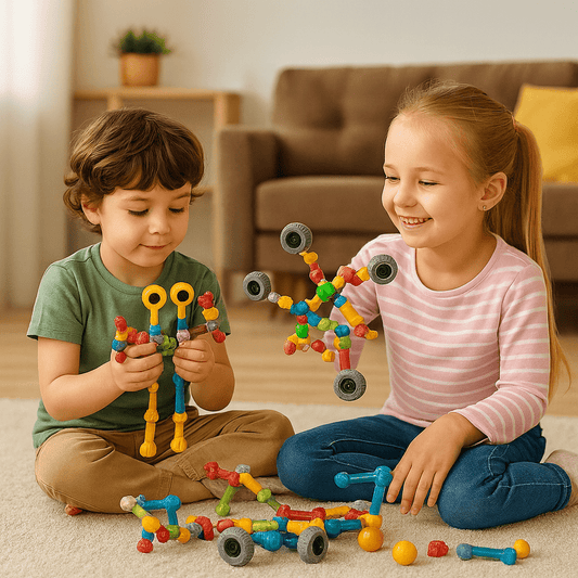 Skeleton Joint Rod Bar Blocks 34 Pcs