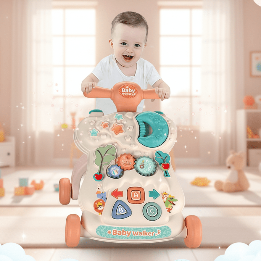 Baby Push Walker with Wheels