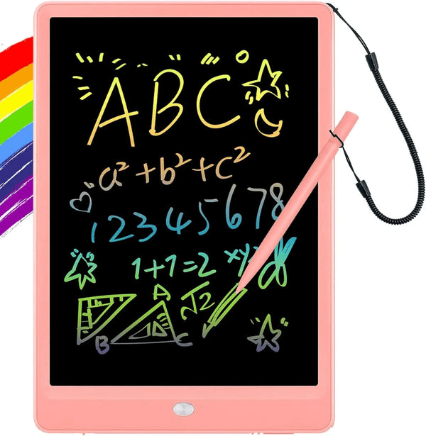 12" LCD Writing Tablet Multicolor Screen Writing Erasable Writing Board