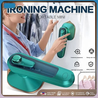 Mini Steam Iron - Compact, Convenient, and Professional Handheld Portable Garment Steamer for Clothes | Travel Iron with Beautiful Appearance | Micro Steam Iron for Household and Travel | Suitable for All Types of Fabrics